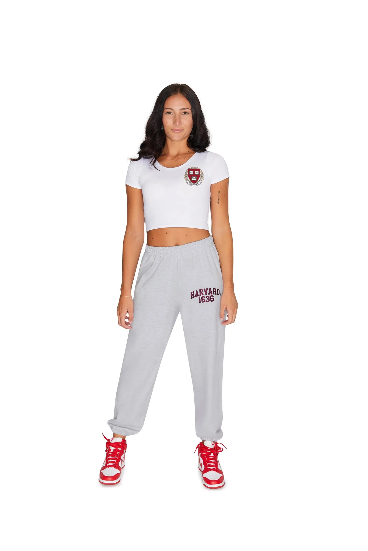 Harvard Embroidered Sweatpants