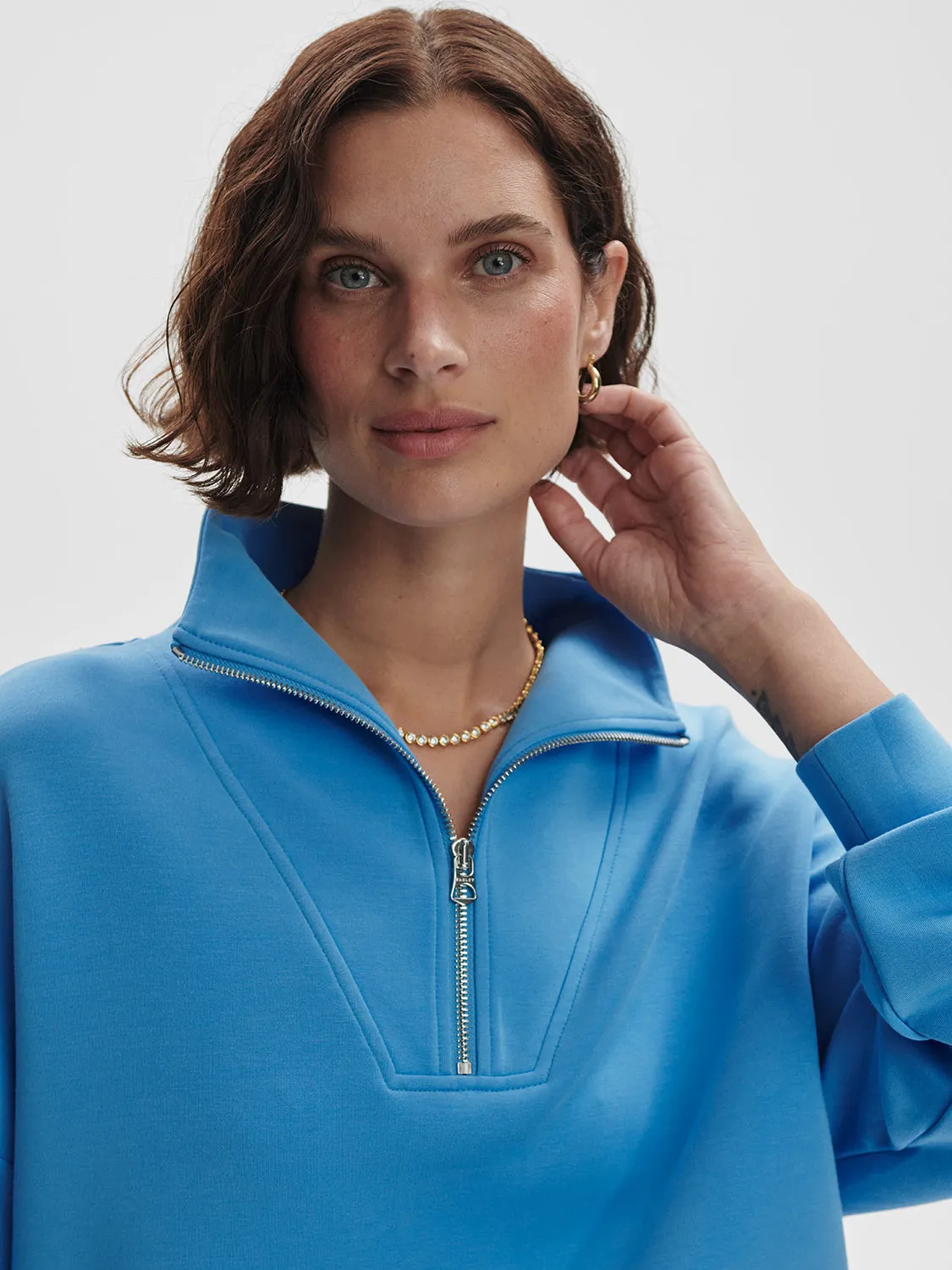 Hawley Half Zip Sweat