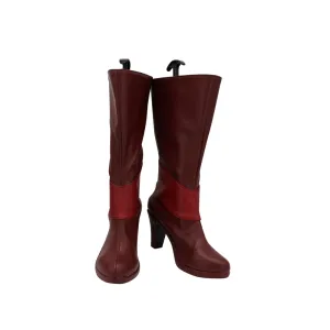 Hazbin Hotel Radio Demon Alastor TV Character Cosplay Boots Accessories Halloween Party Shoes
