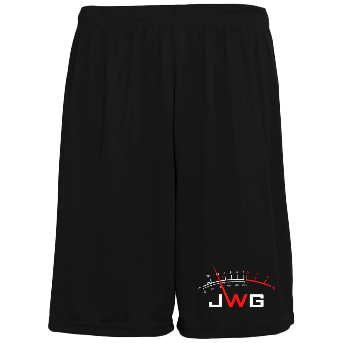 Heff413 Moisture-Wicking Pocketed 9 inch Inseam Training Shorts