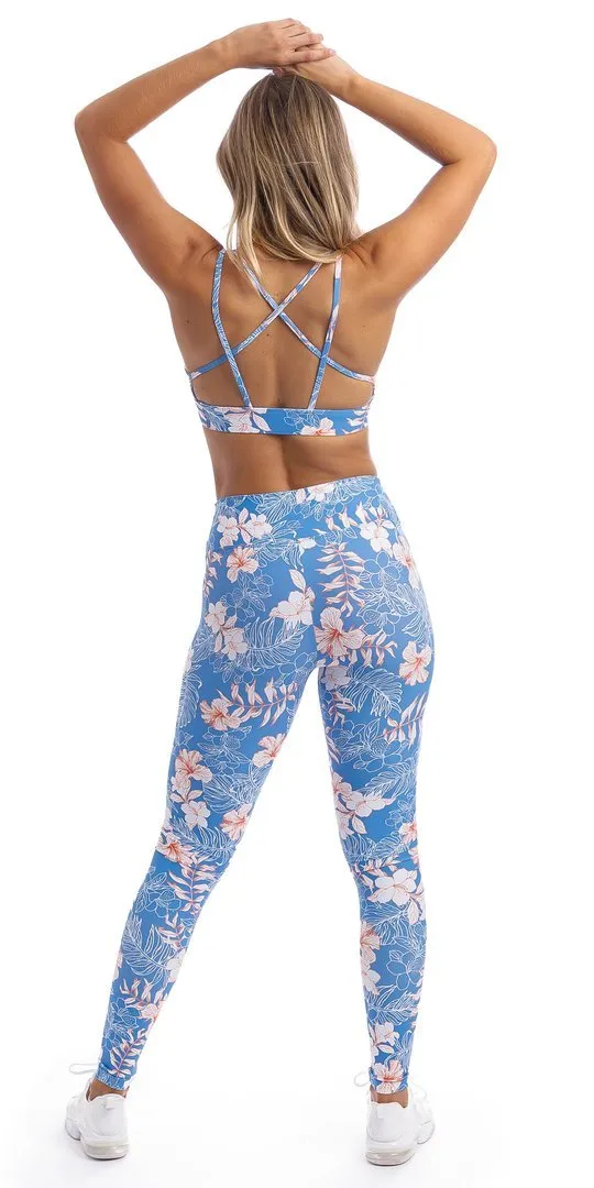Hibiscus Kiss Diamond Back Bra
