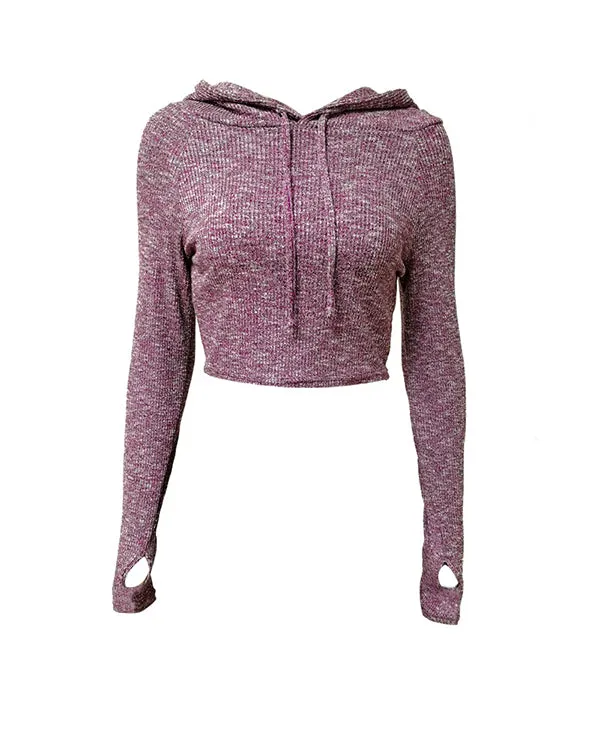 Hoodied Long Sleeves  Gym Sets