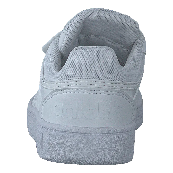 Hoops Lifestyle Basketball Hook-and-Loop Shoes Cloud White / Cloud White / Cloud White