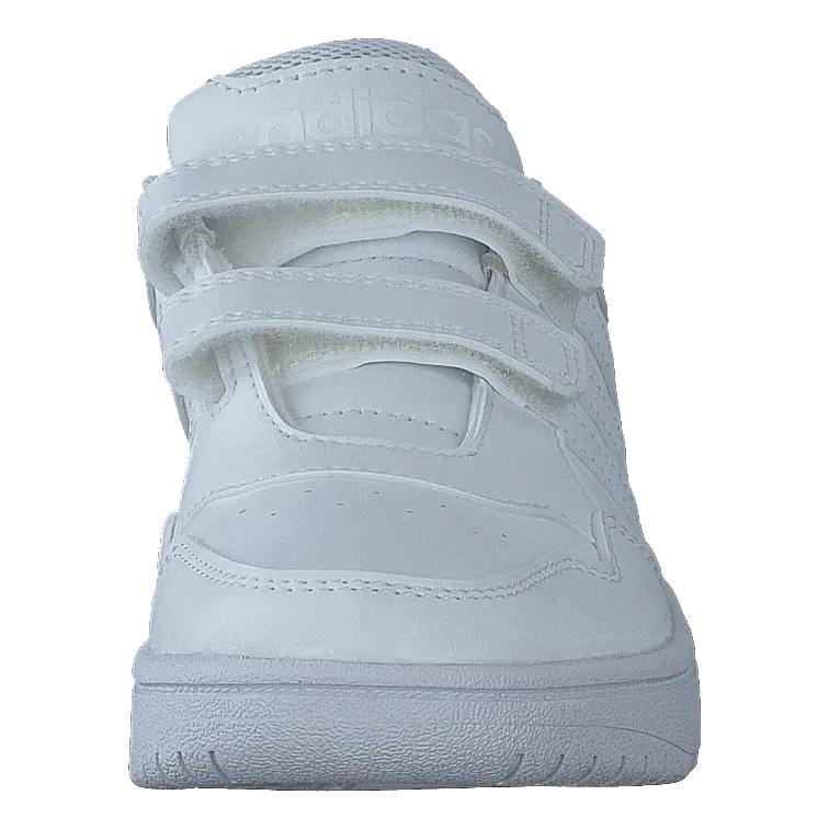 Hoops Lifestyle Basketball Hook-and-Loop Shoes Cloud White / Cloud White / Cloud White