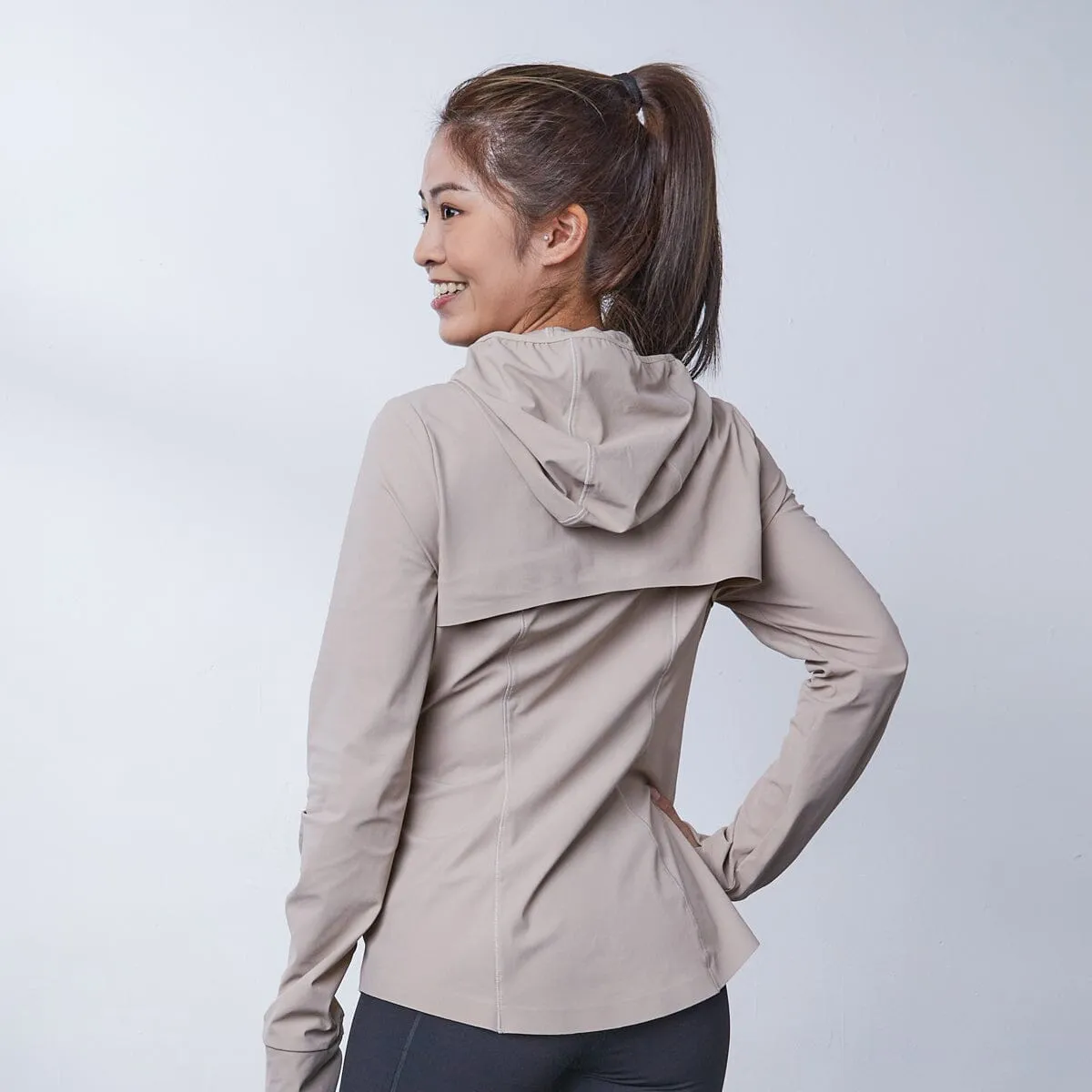 HOW- STAYDRY Cool Touch Quick Dry Running Jacket