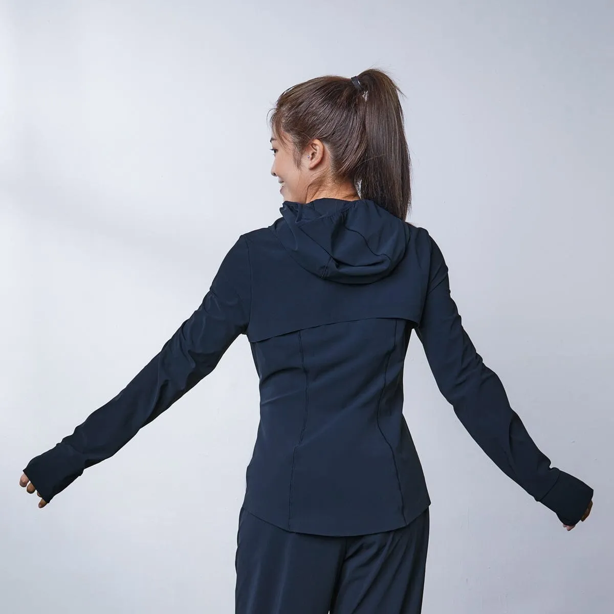 HOW- STAYDRY Cool Touch Quick Dry Running Jacket