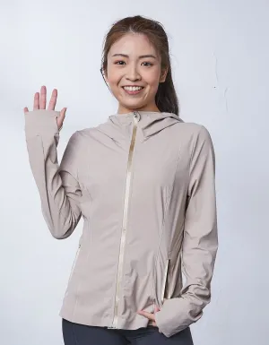 HOW- STAYDRY Cool Touch Quick Dry Running Jacket