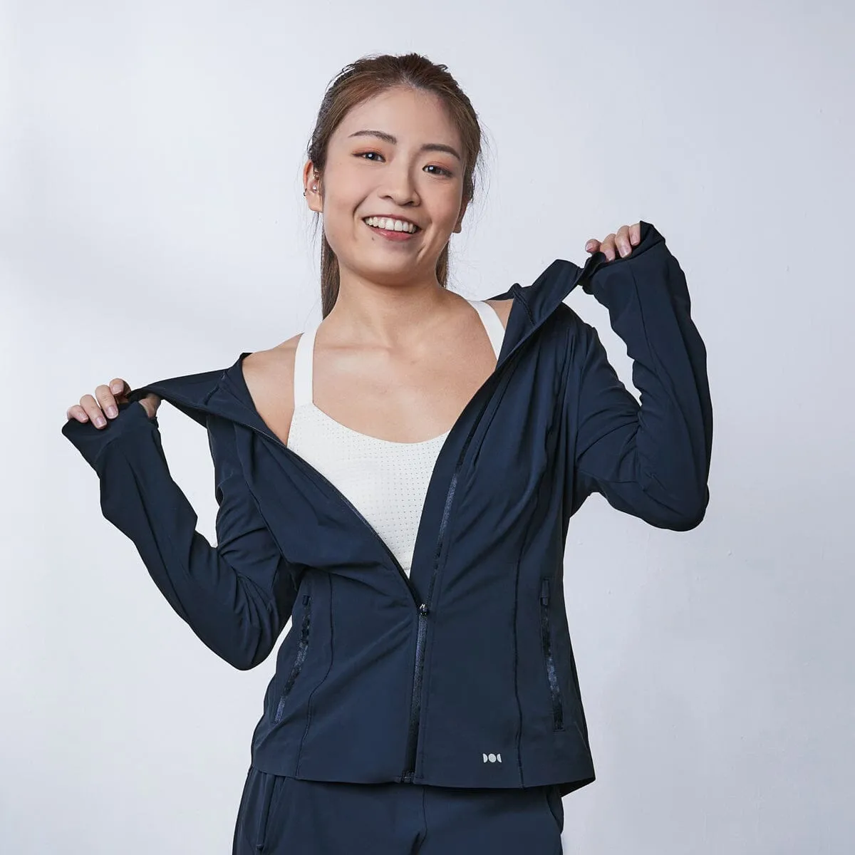 HOW- STAYDRY Cool Touch Quick Dry Running Jacket