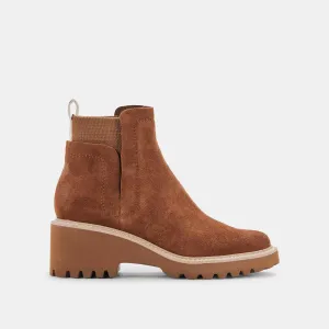 HUEY H2O BOOTS BROWN SUEDE