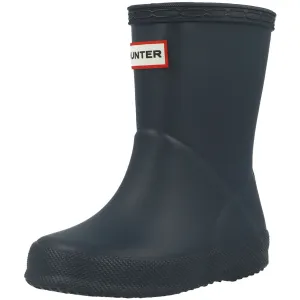 Hunter Kids First Classic Navy Rain Boots