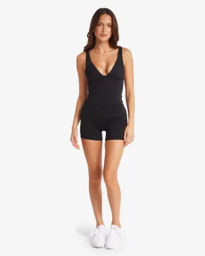 IM Serenity Scrunch Shorts 4" | Black