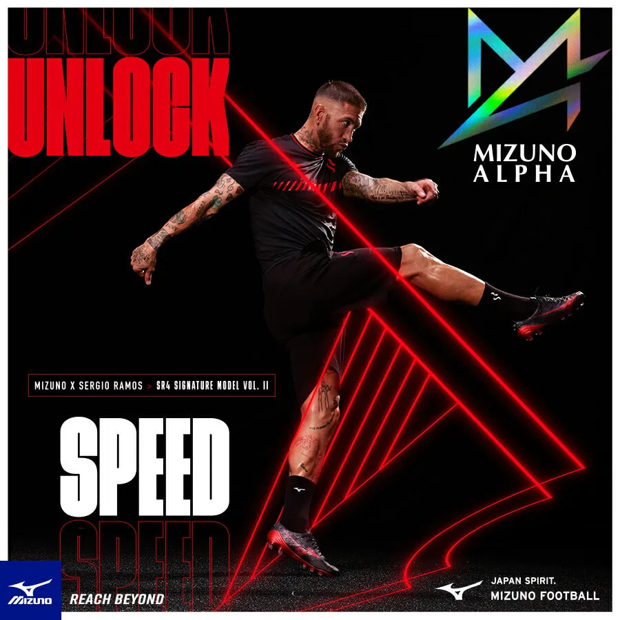 Immediate shipping Mizuno Training Shoes Alpha α SR4 Select SELECT AS MIZUNO Wide Soccer Futsal P1GD236904