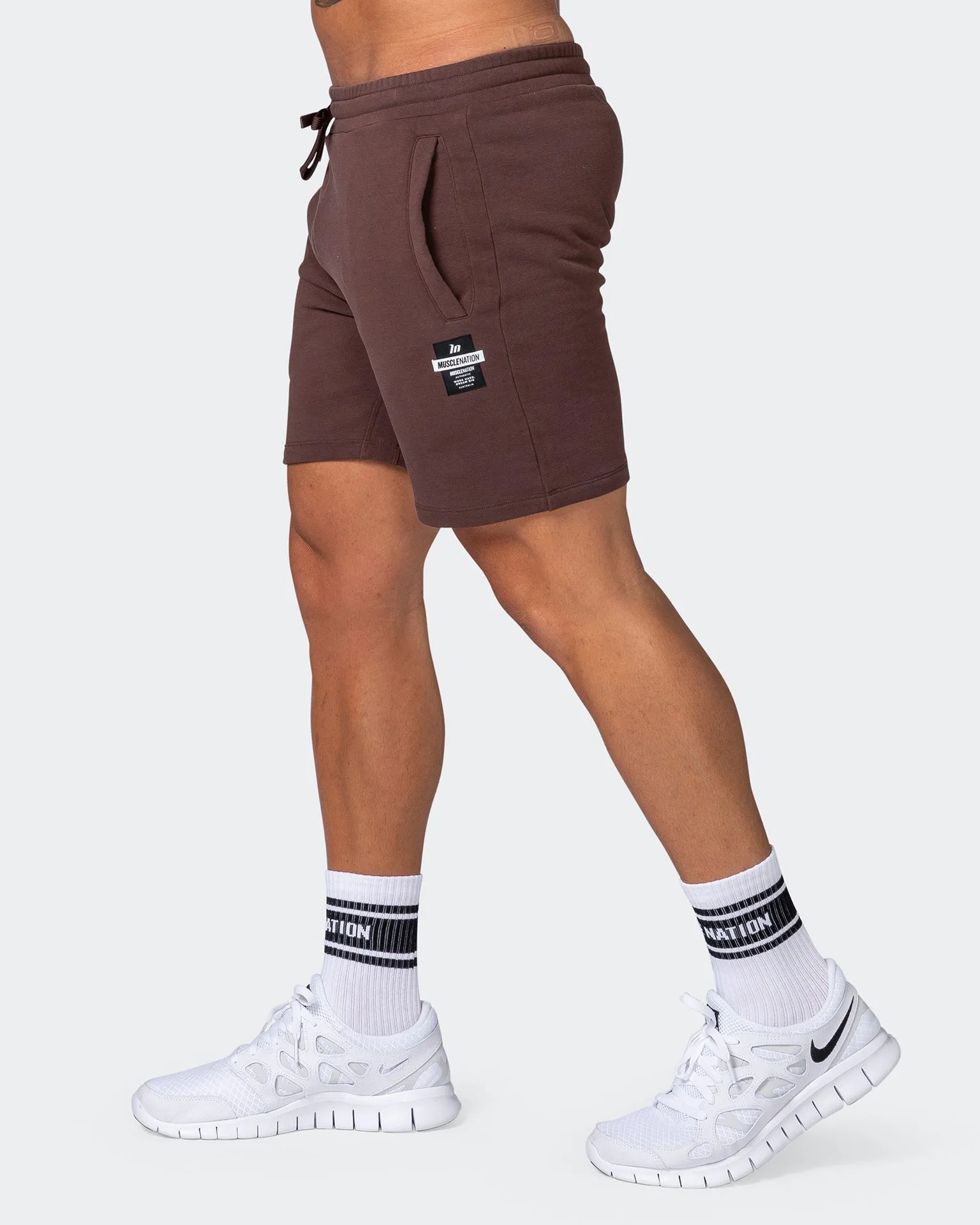Infinite Vintage Shorts - Washed Coffee