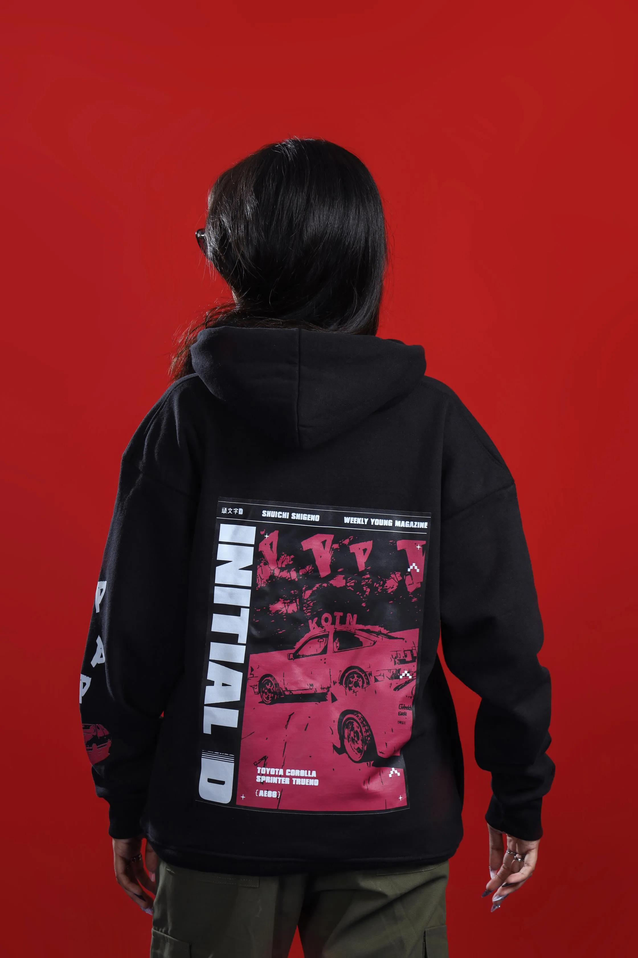 INITIAL OVERSIZED HOODIE