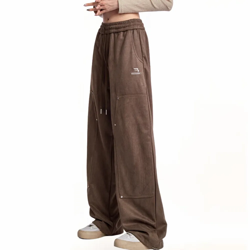 Jazzy Suede Versatile Sweatpants