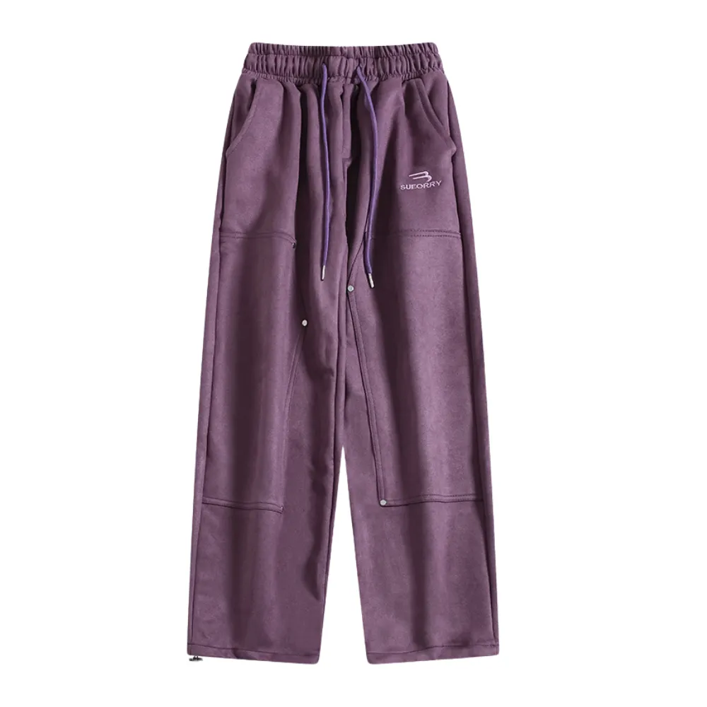 Jazzy Suede Versatile Sweatpants