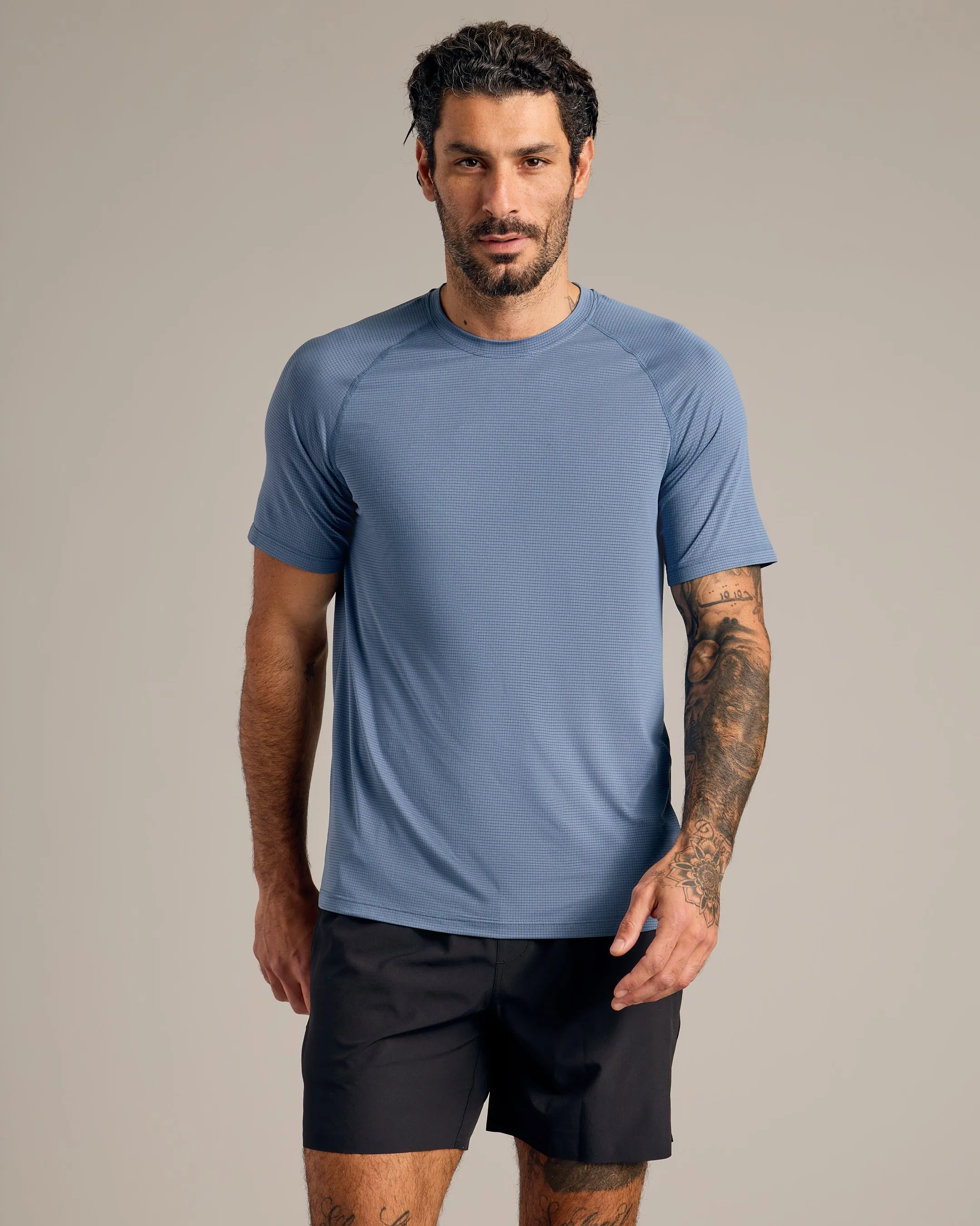 Kelp & Fiord Active Mesh Crew 2-Pack