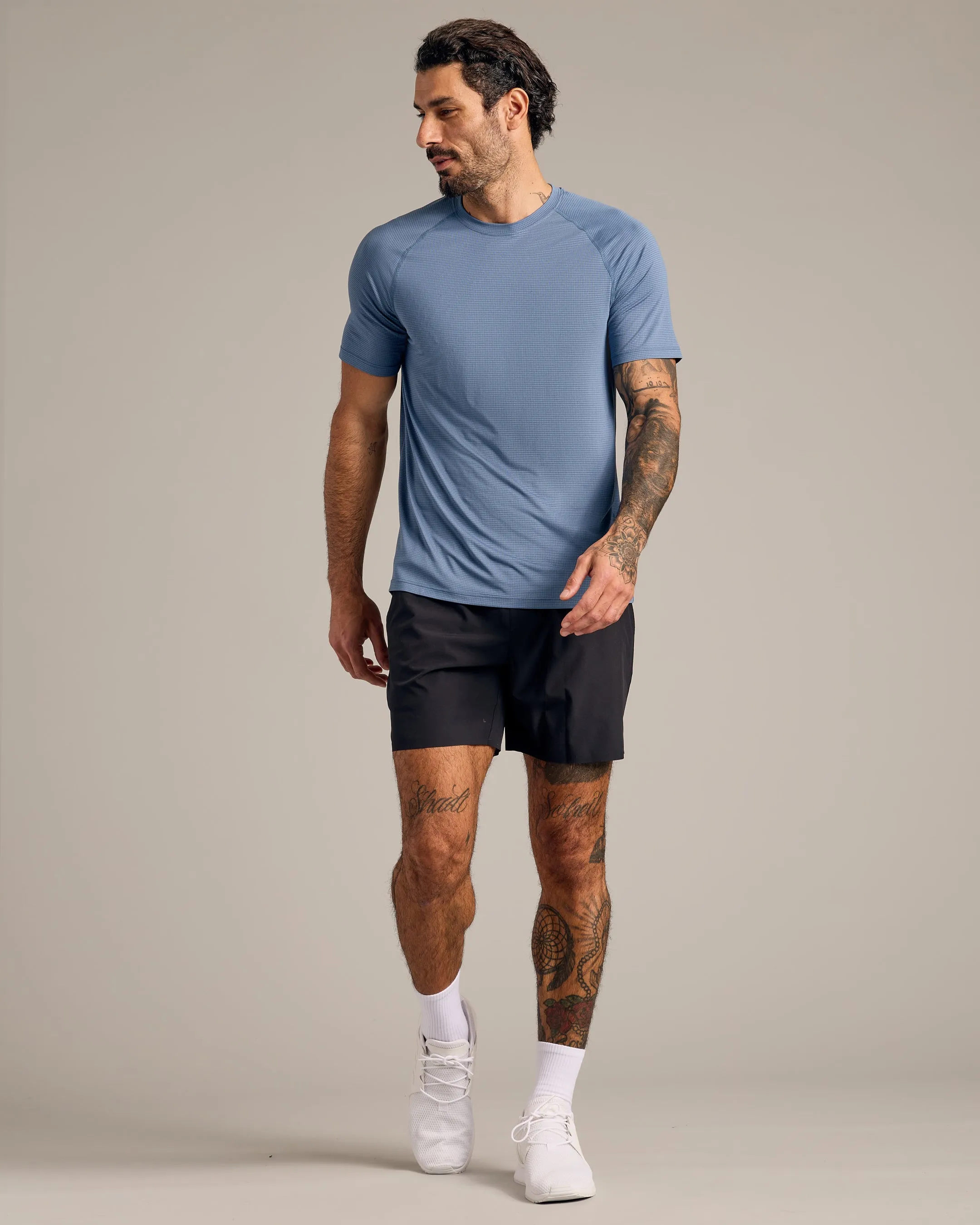 Kelp & Fiord Active Mesh Crew 2-Pack