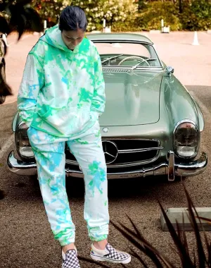 Key Lime Pie Tie Dye Loungewear Set