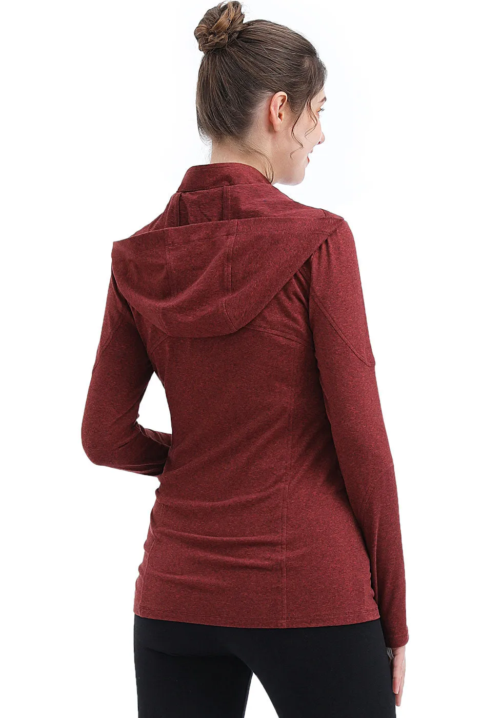 Kimi   Kai Maternity "Jojo" Performance Jacket with Detachable Hood