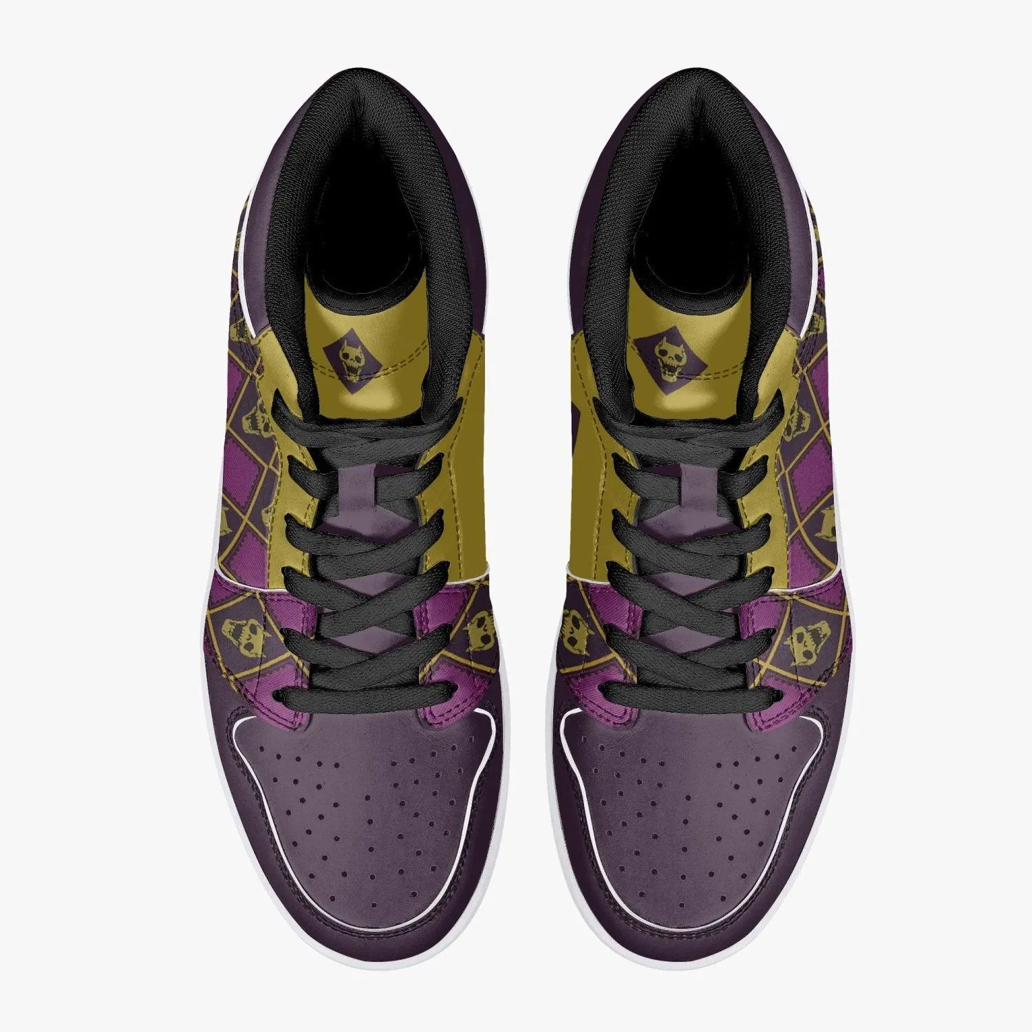 Kira Killer Queen Jojo's Bizarre Adventure Mid 1 Basketball Shoes