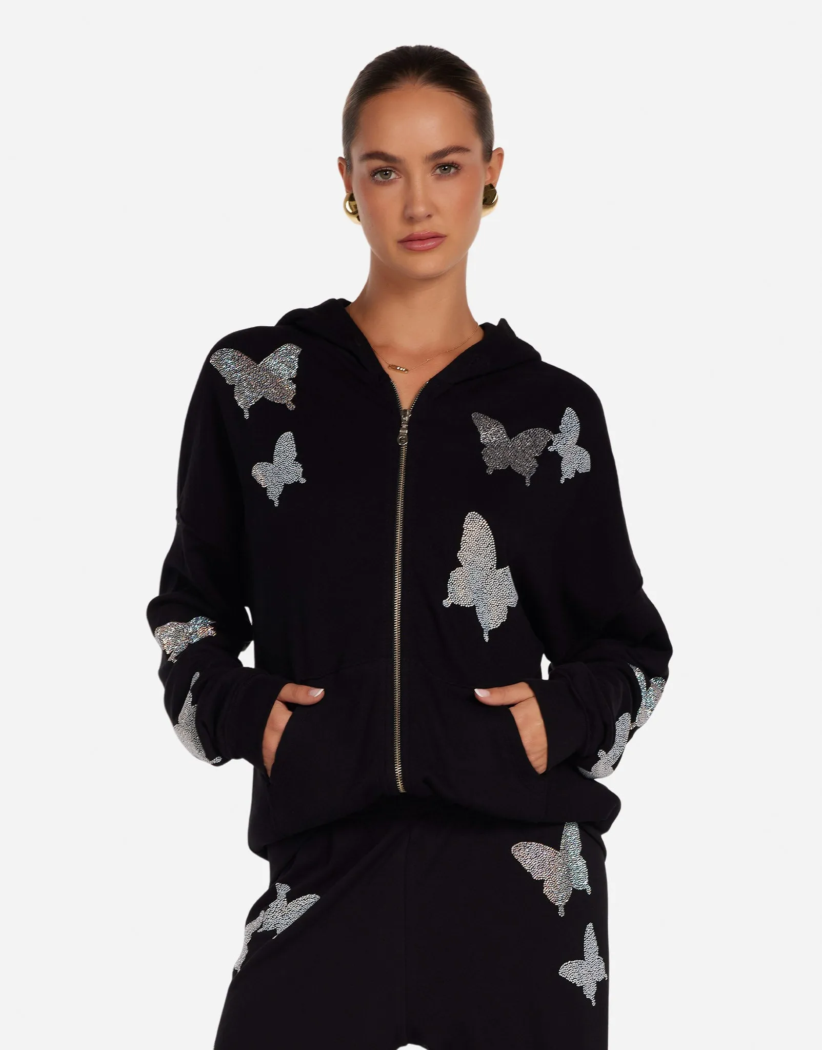 Koa Crystal Opal Butterflies