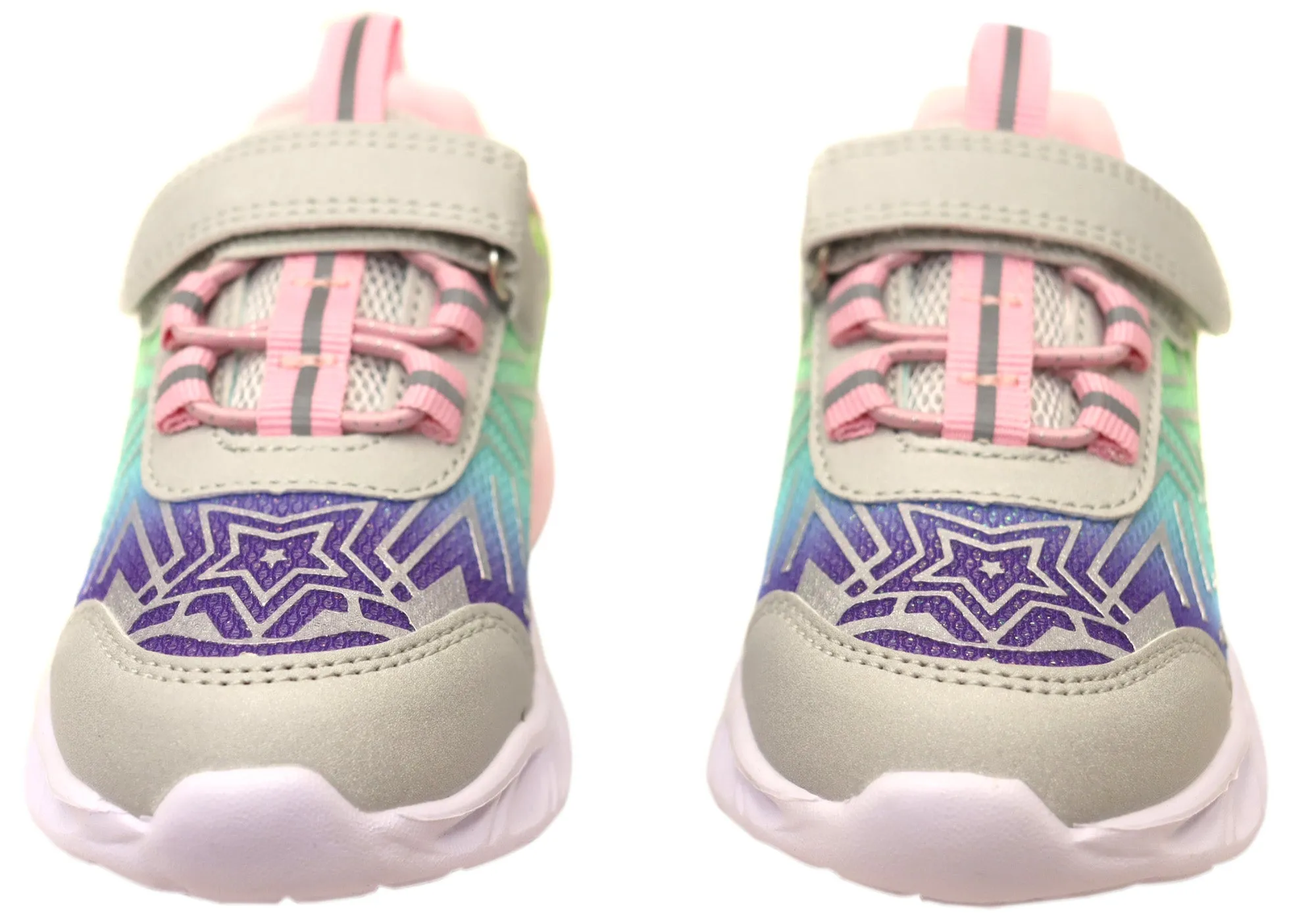 Koala Lights Xing Comfortable Toddler Junior Girls Kids Light Up Shoes
