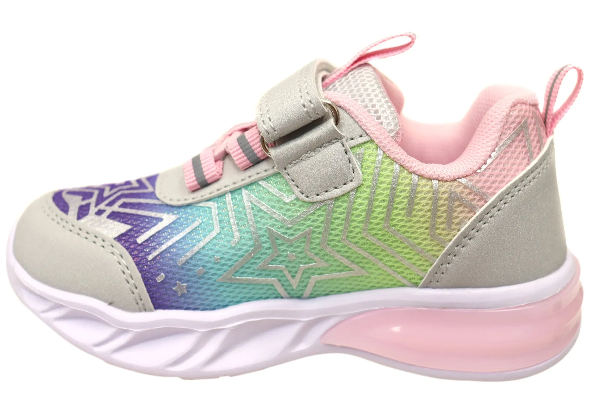 Koala Lights Xing Comfortable Toddler Junior Girls Kids Light Up Shoes