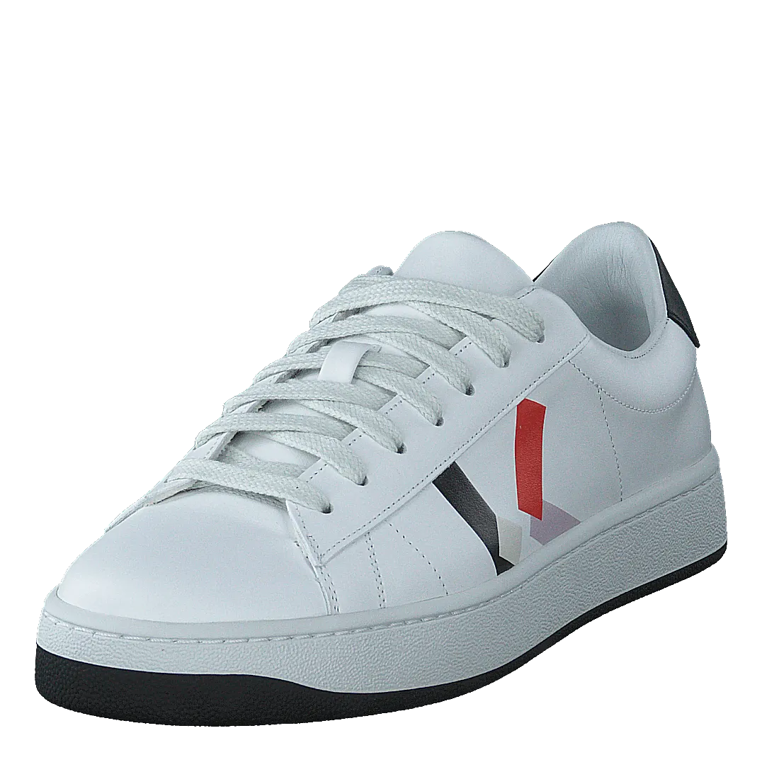 Kourt Lace Up Sneakers Medium Red