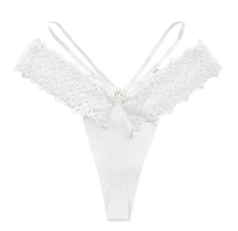 Lace Stitching Sports Underwear - Seamless Ice Silk Quick-drying Activewear