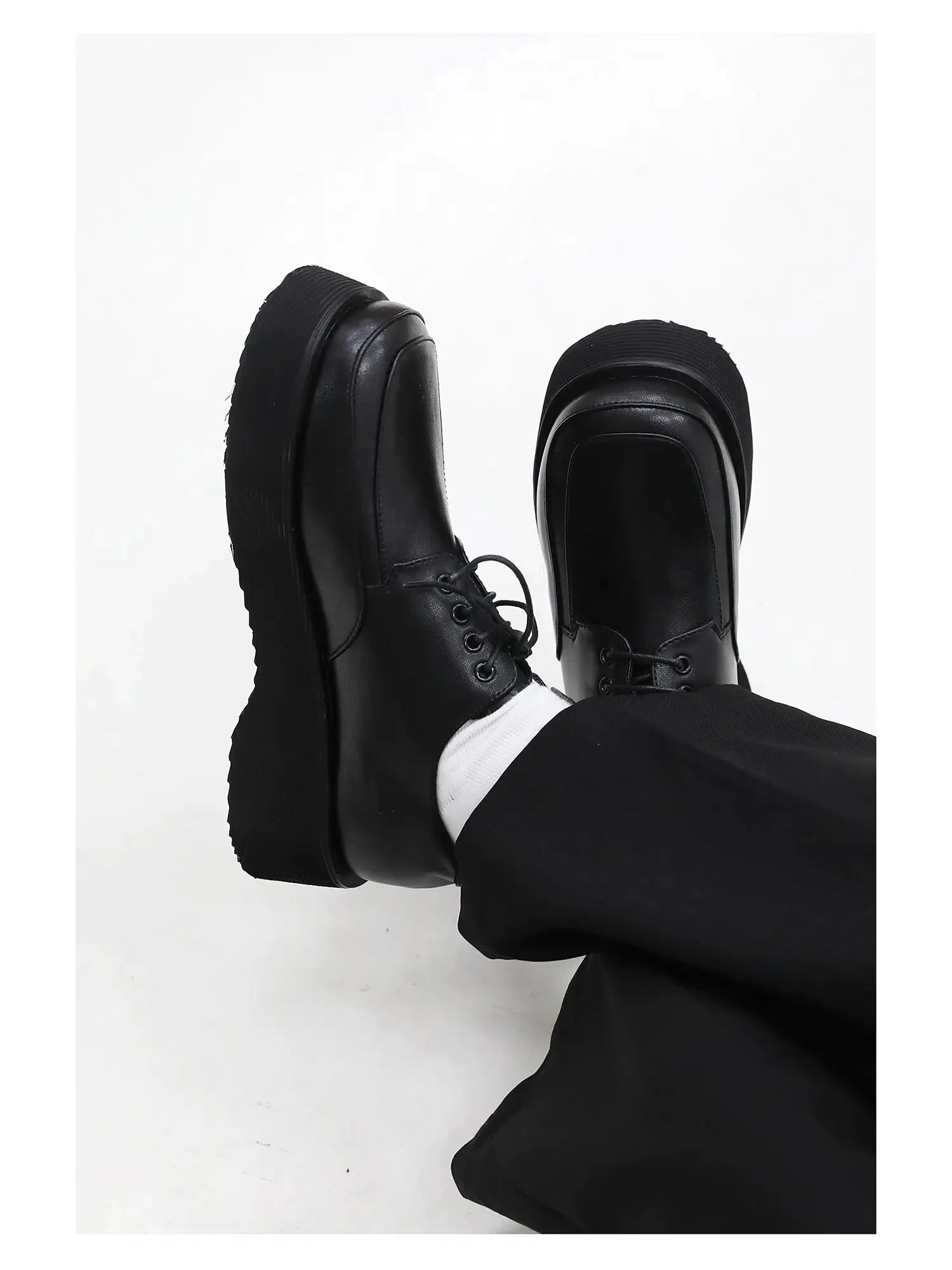 Lace-up Dress Derby Shoes