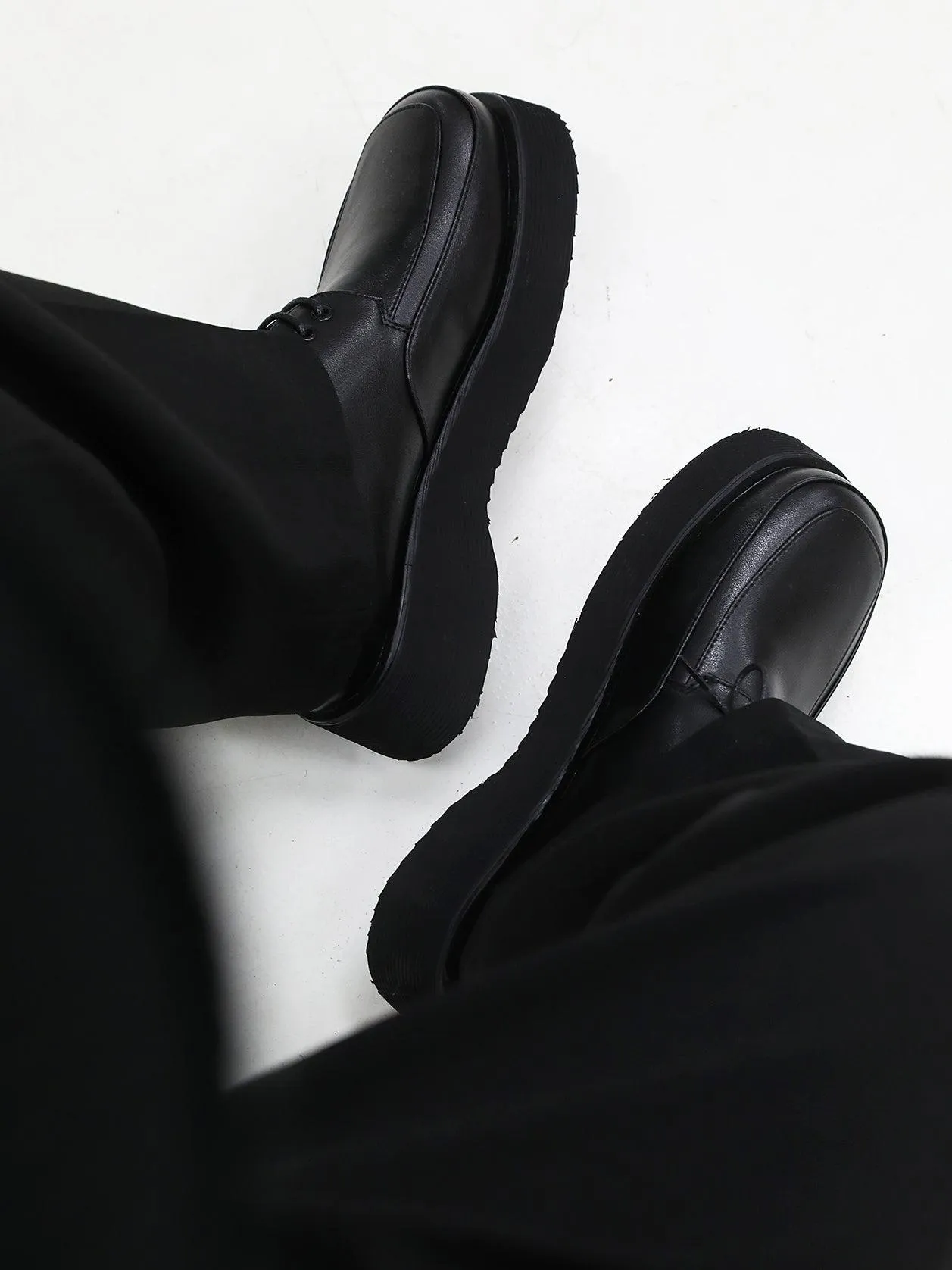 Lace-up Dress Derby Shoes