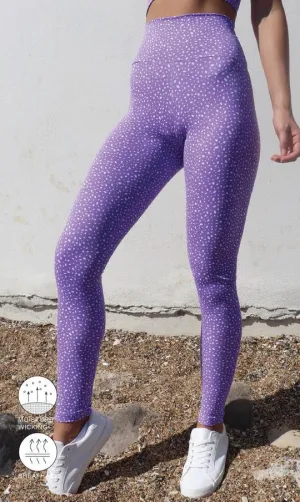 Lavender Star Dust Body Luxe Ultra High Waist Leggings