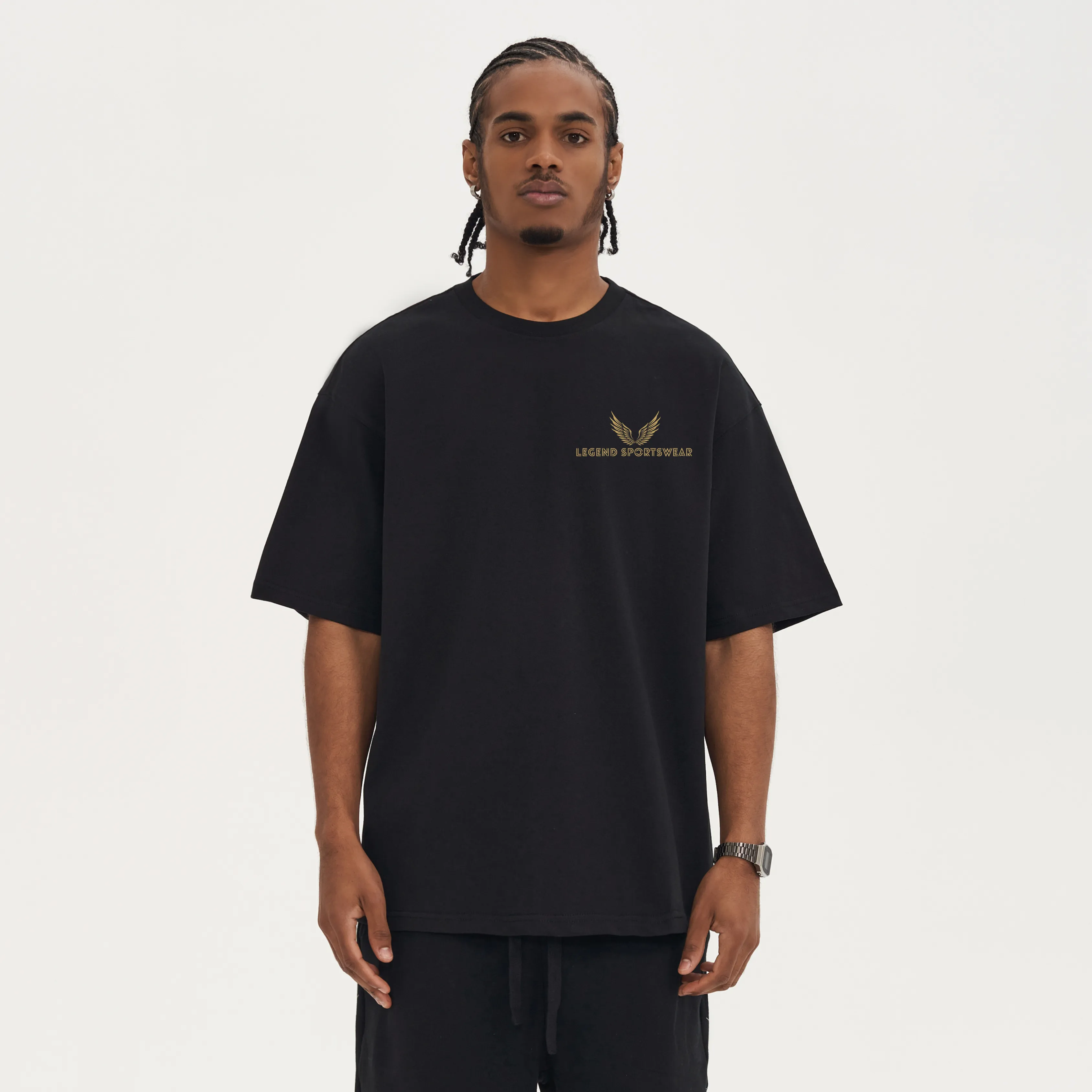 Legend Sportswear Logo Front & Back T-Shirt