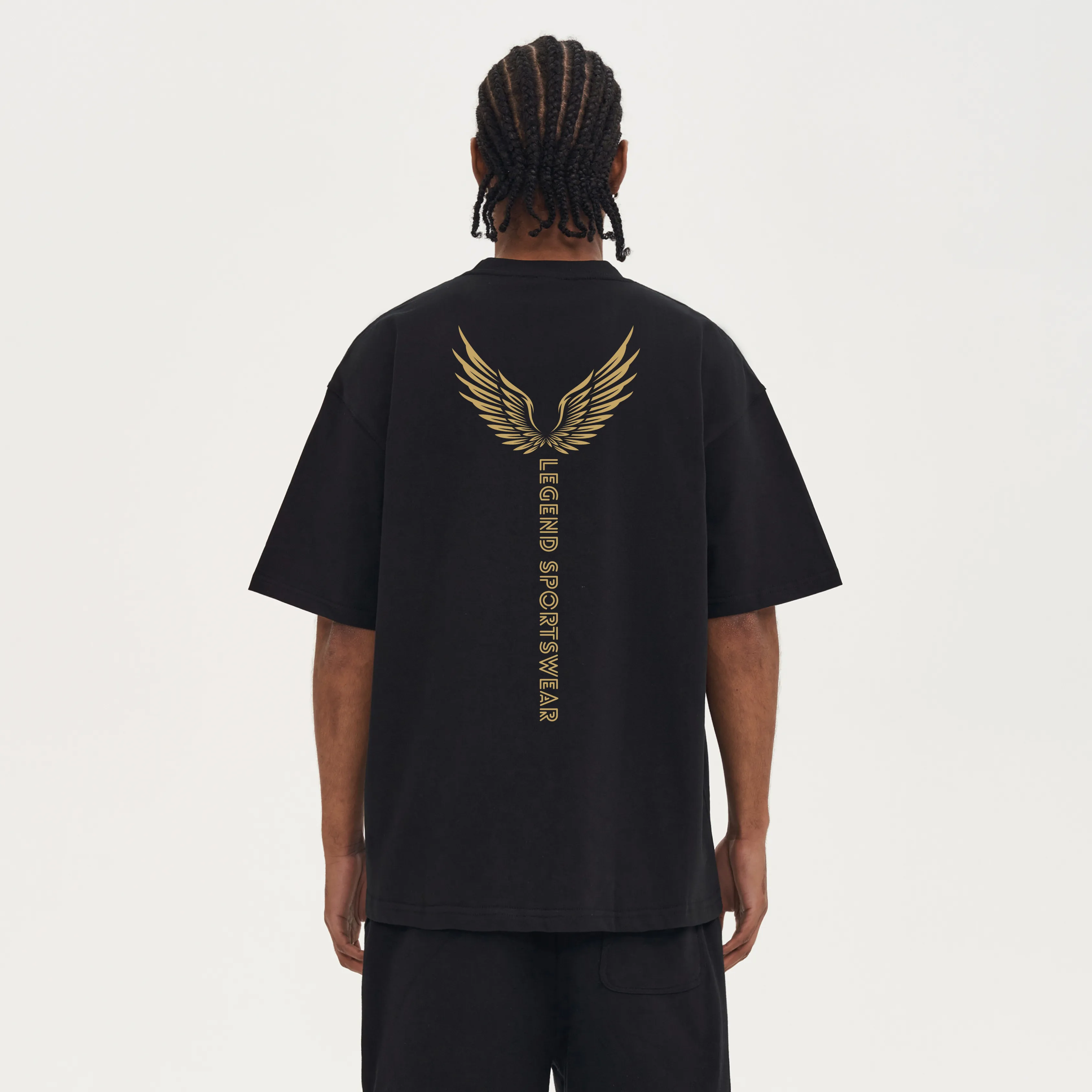 Legend Sportswear Logo Front & Back T-Shirt