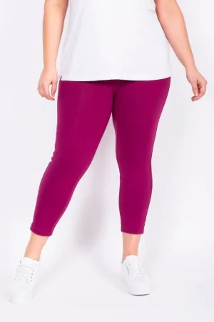 Legging Gainant Le Everywhere 22'' Taille Plus (Magenta) de MOOV Activewear