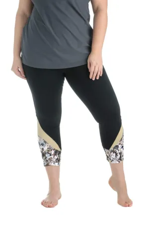 Legging Sport Le Flex 22'' Bouleau Taille Plus (Bouleau-Blanc) MOOV Activewear