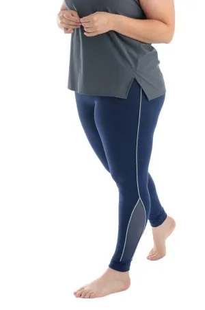Legging Sport Le Infield 29,5'' Taille Plus (Bleu) de MOOV Activewear