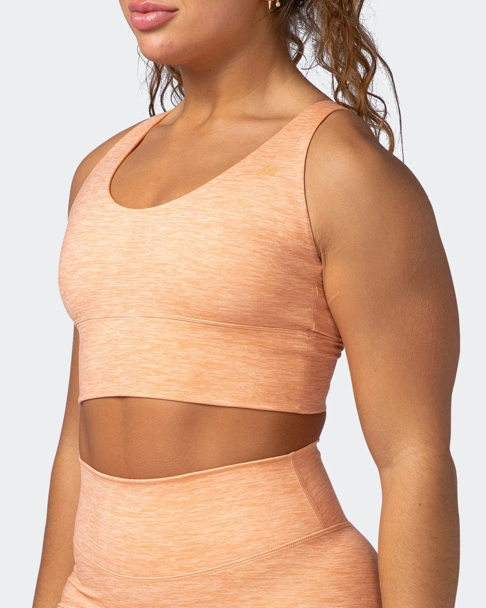 Lift Longline Bra - Apricot Marl