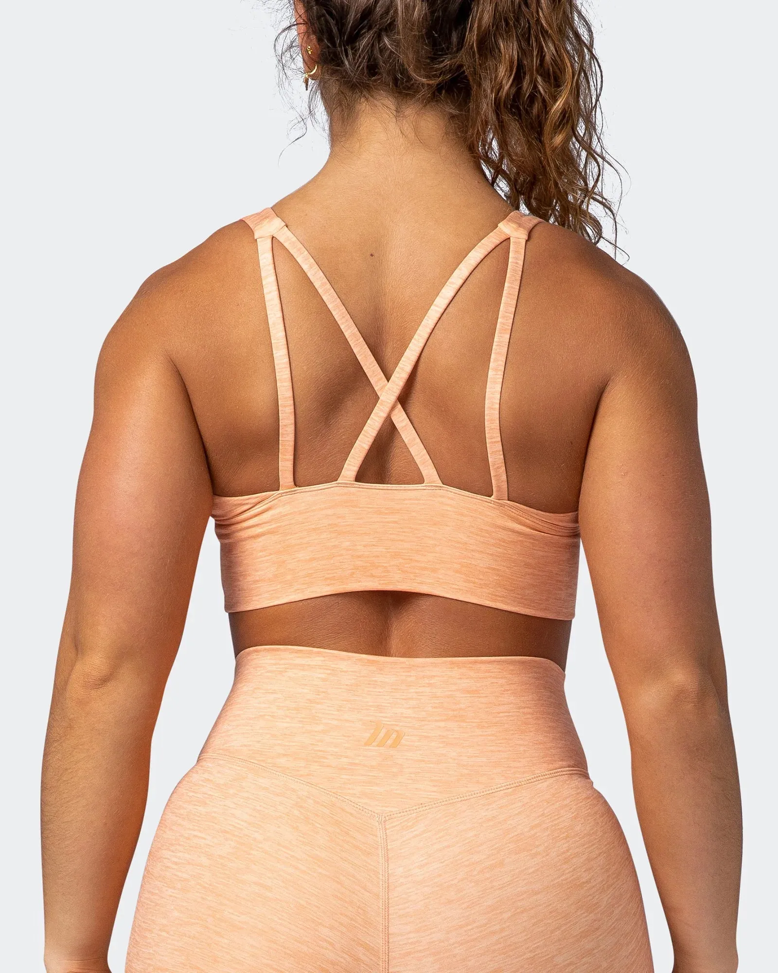 Lift Longline Bra - Apricot Marl