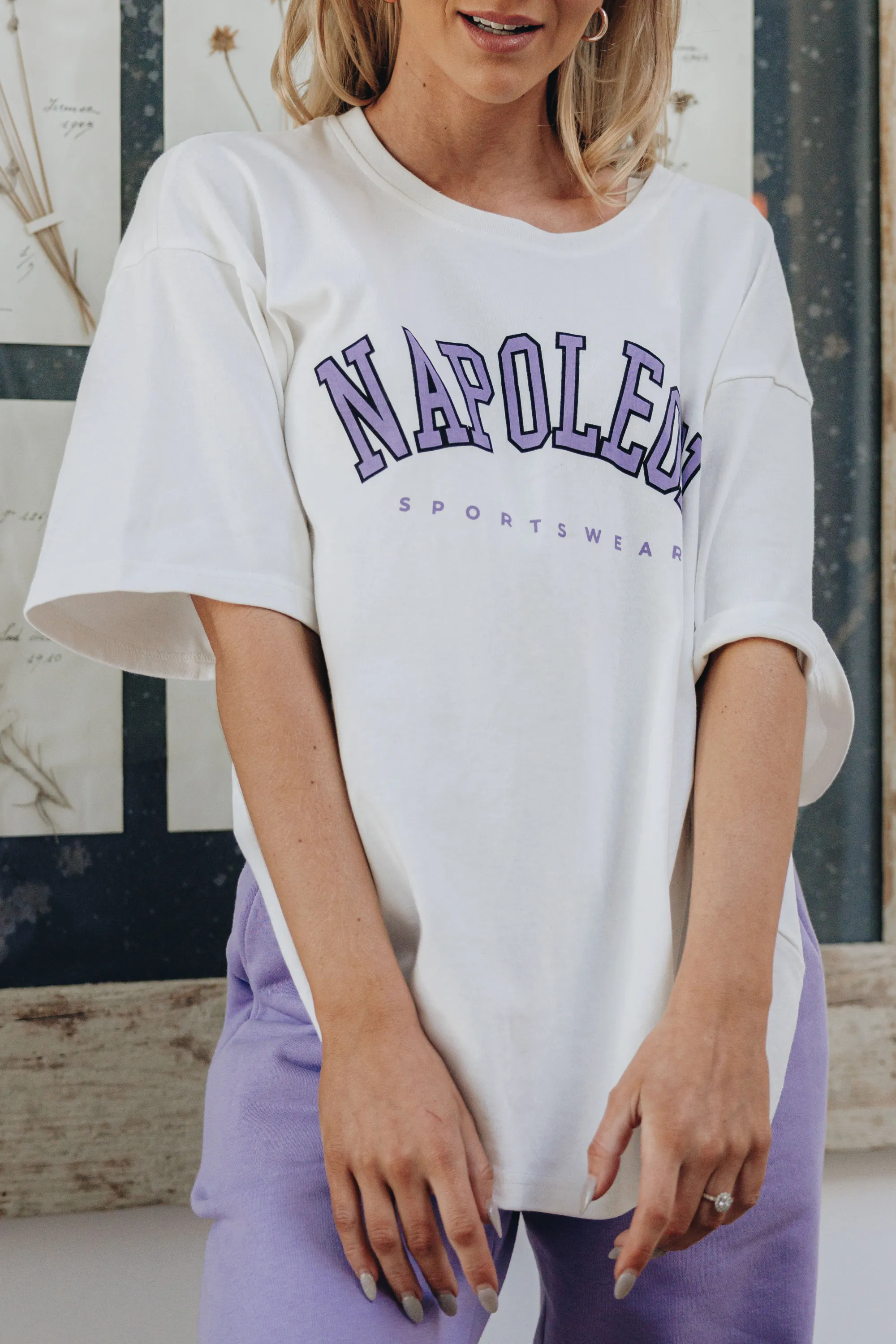 Lilac Napoleon Tee