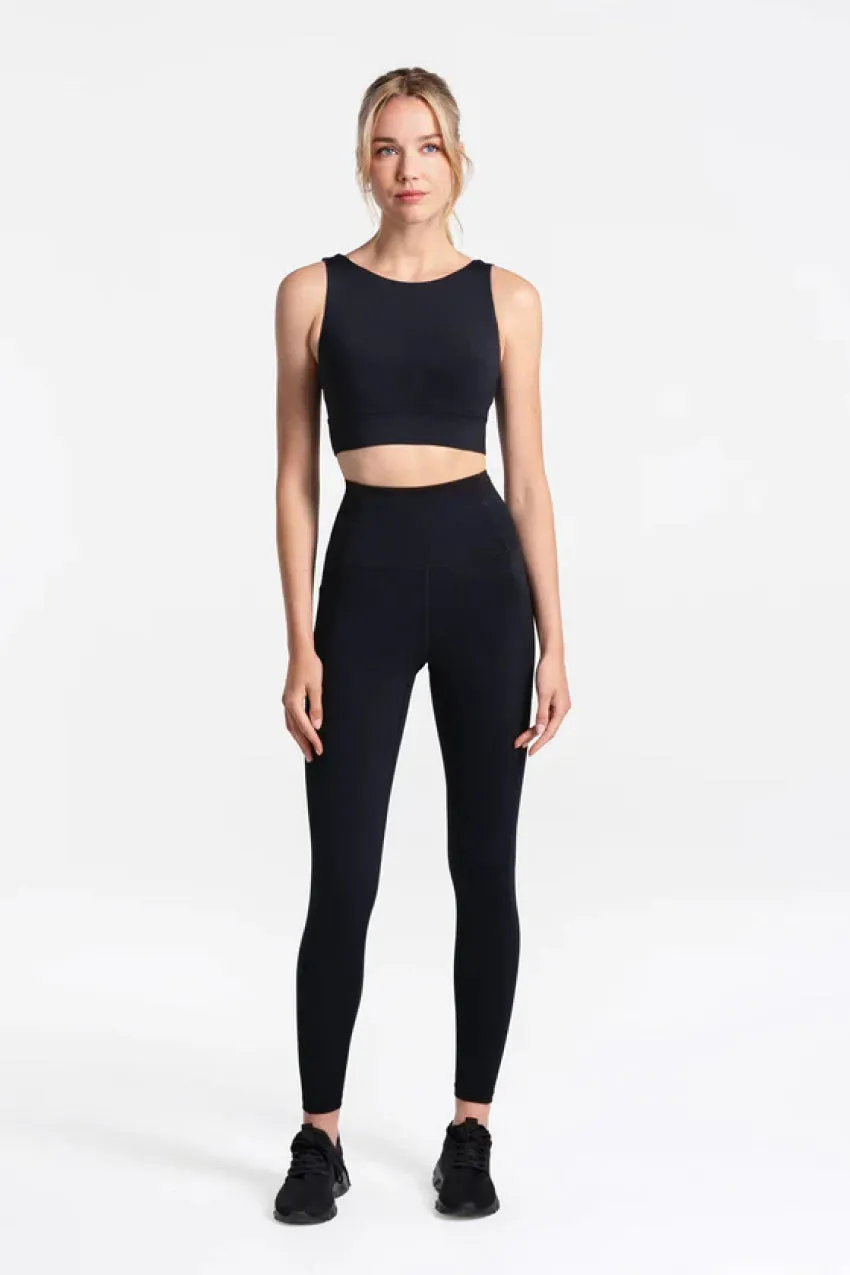 LOLE Step Up Leggings - Black Beauty