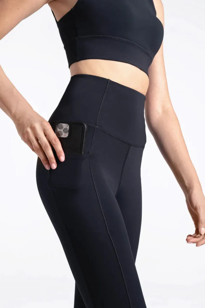 LOLE Step Up Leggings - Black Beauty