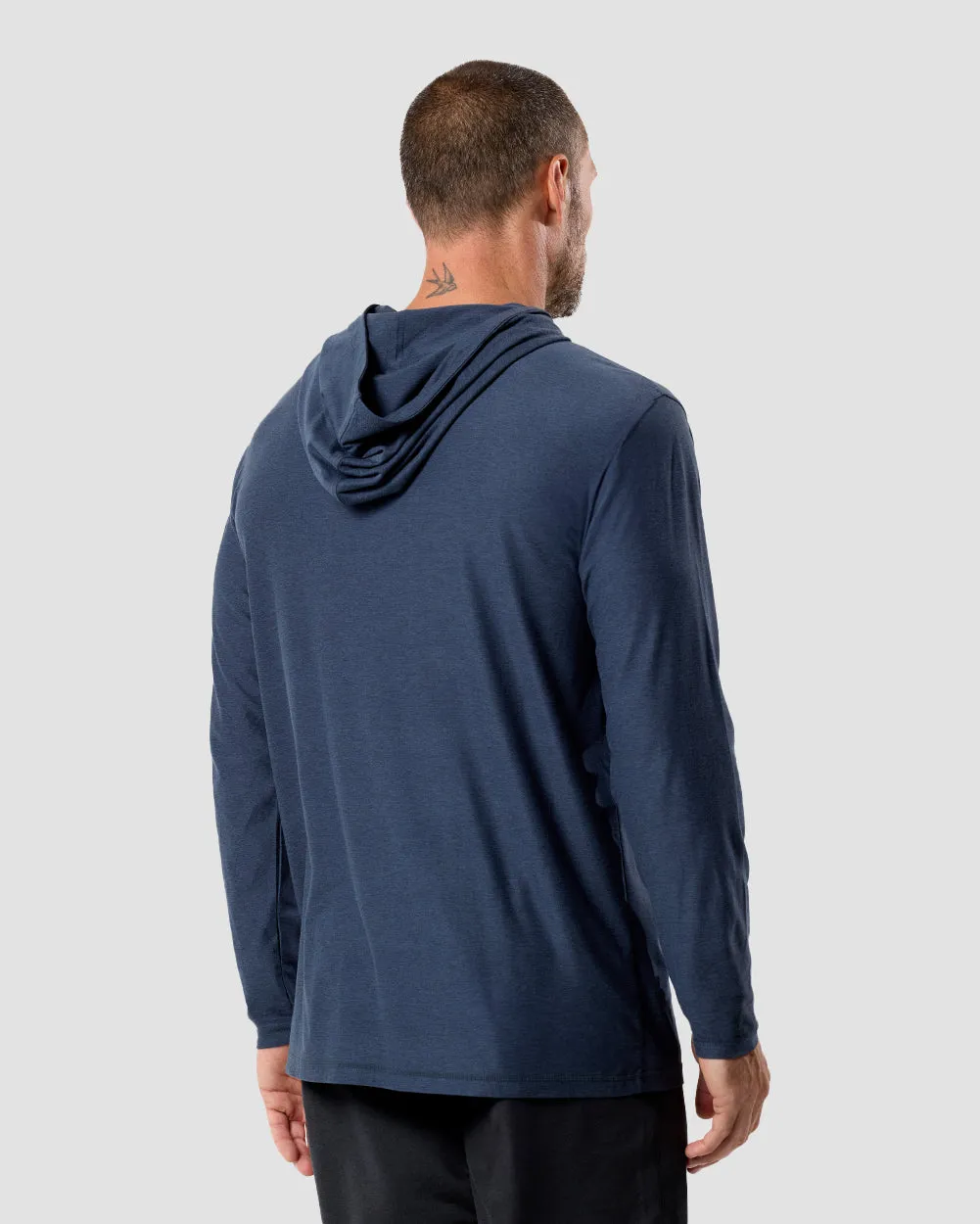Long Sleeve Hooded Active Tee