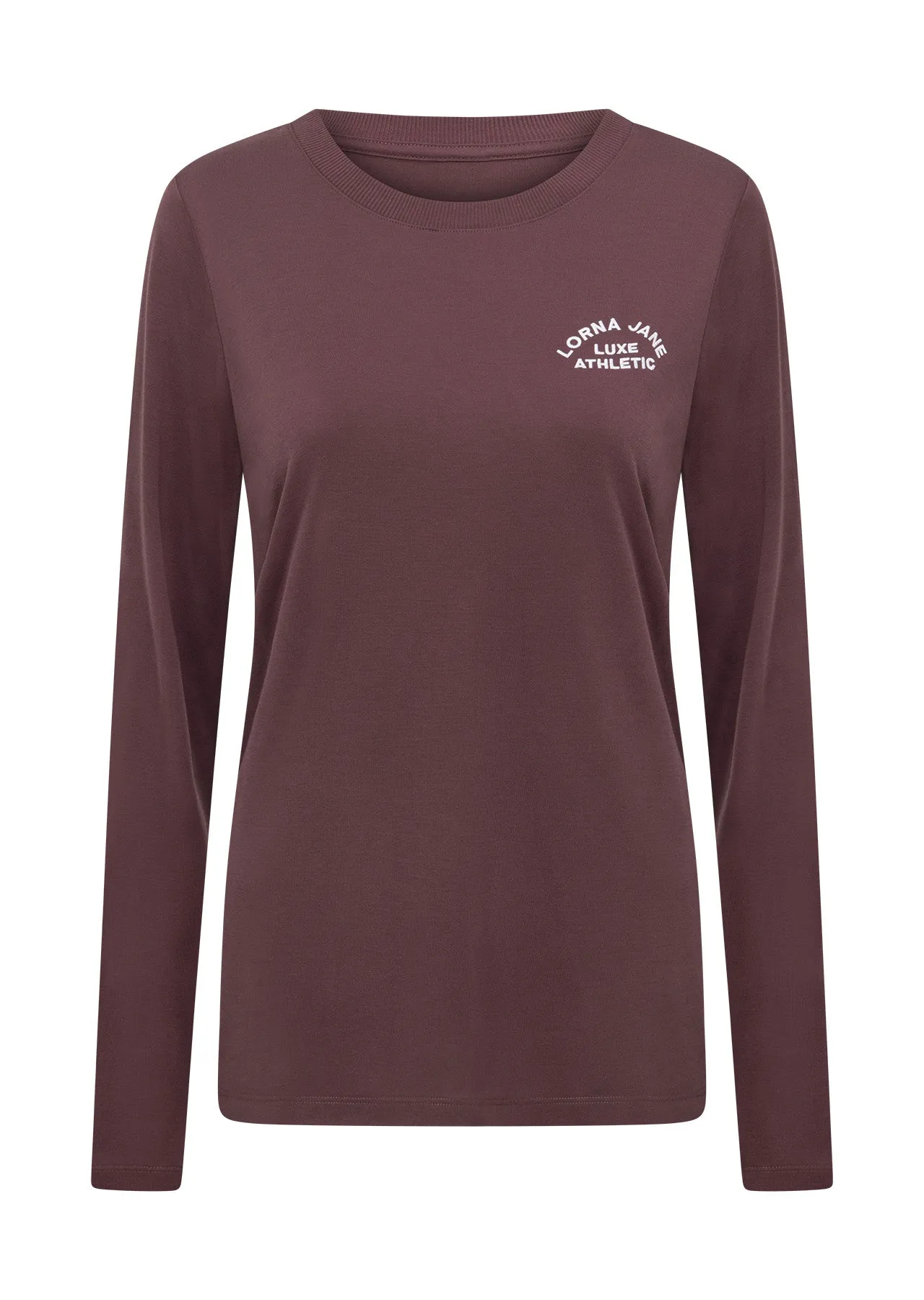 Lotus Long Sleeve Top | Forest Berry
