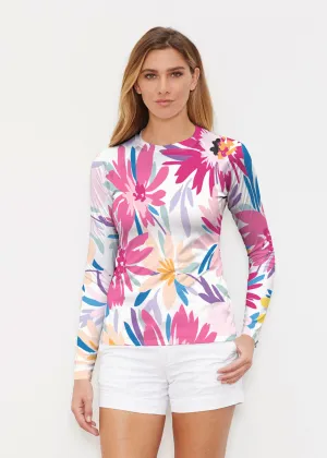 Loves me Loves me Not (8068) ~ Long Sleeve Rash Guard
