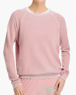 LUCKY RABBITS SWEATSHIRT IN BALLERINA RABBIT