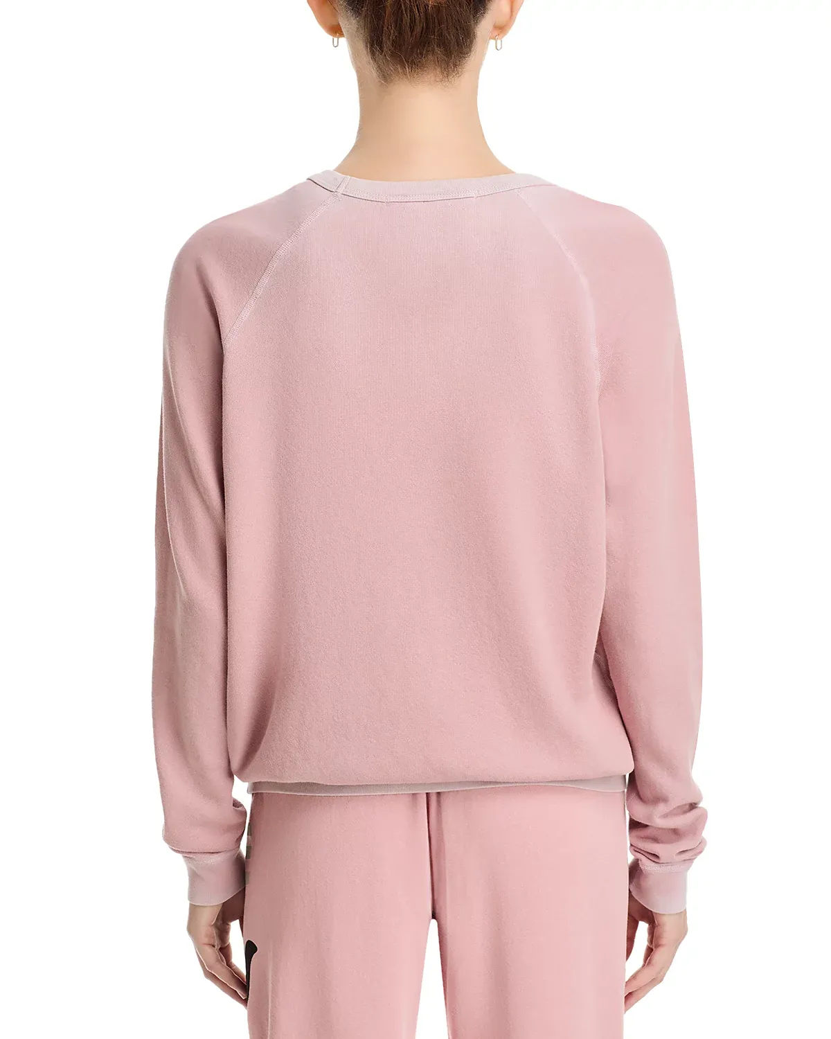 LUCKY RABBITS SWEATSHIRT IN BALLERINA RABBIT