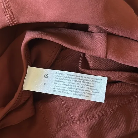 Lululemon Athletica Wunder Train Long-Line Bra *Medium Support, C/D Cups