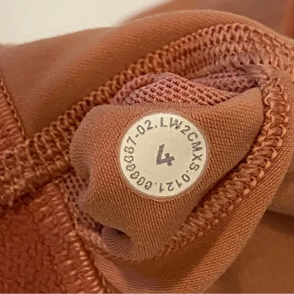 Lululemon nude pink Savannah in alignment racerback v-neck pullover sports bra
